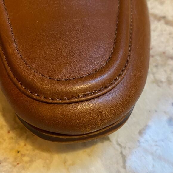 Patricia Nash $159 Fia Saddle Brown Flat Loafer Women's Size US 5.5 M EUC - Picture 9 of 14